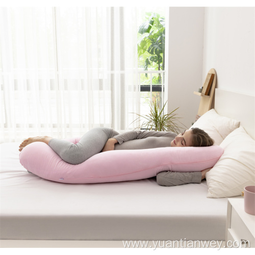 softable U Shaped Maternity Pregnancy Body Pillow